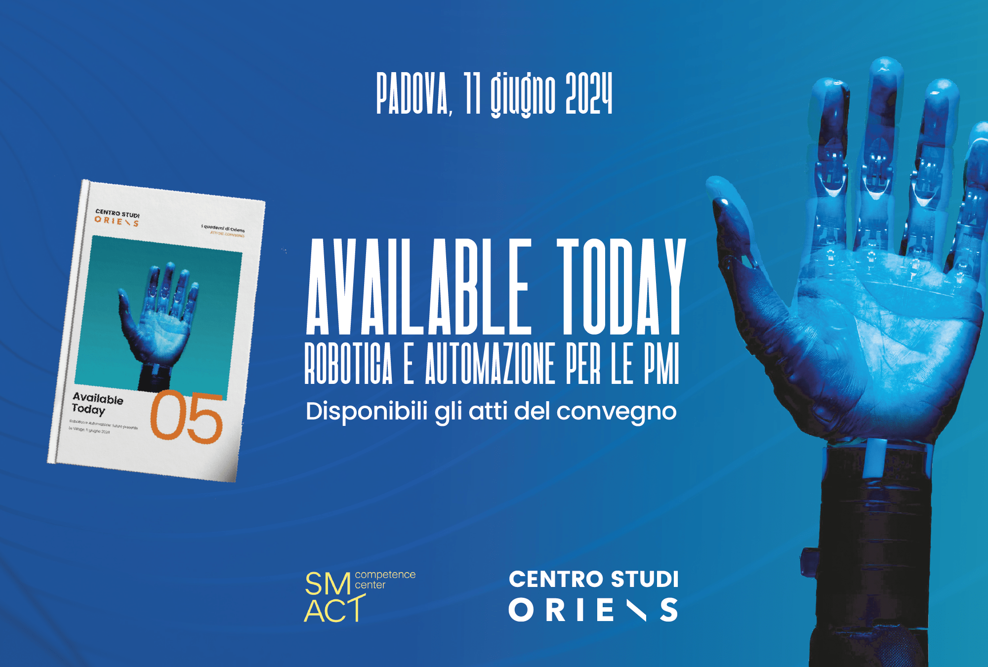 AVAILABLE TODAY: pubblicati gli atti del convegno